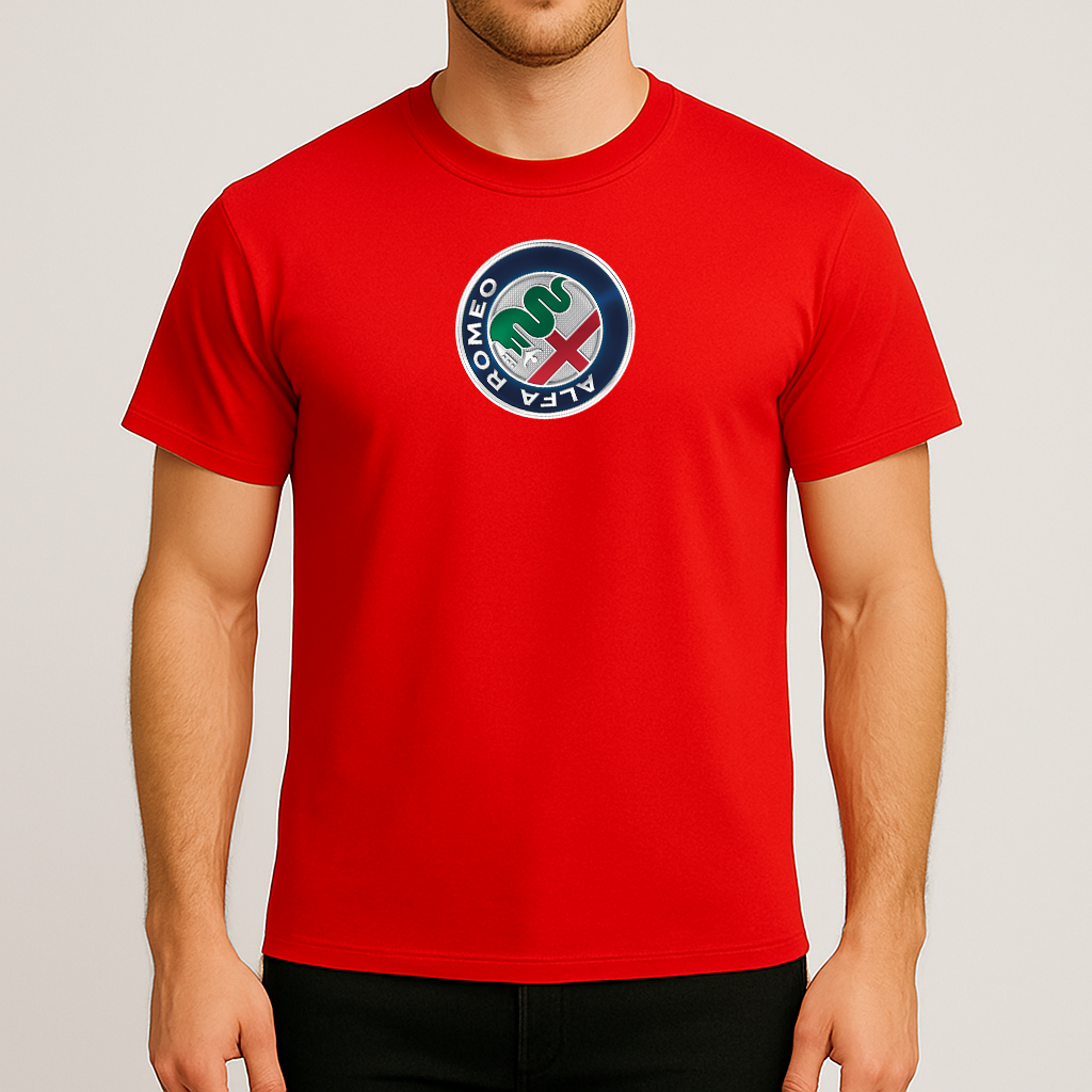 Men's Alfa Romeo Car Cotton T-Shirt