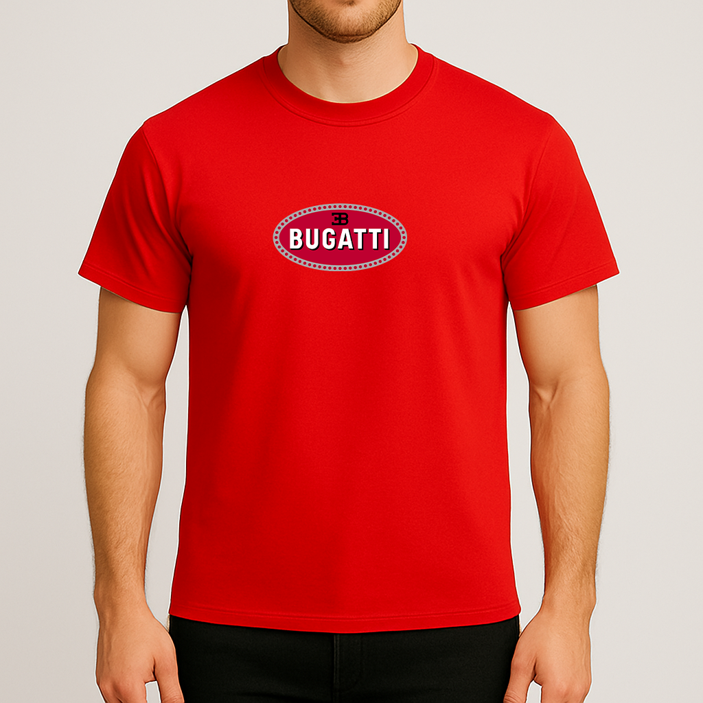Men’s Bugatti Car Cotton T-Shirt