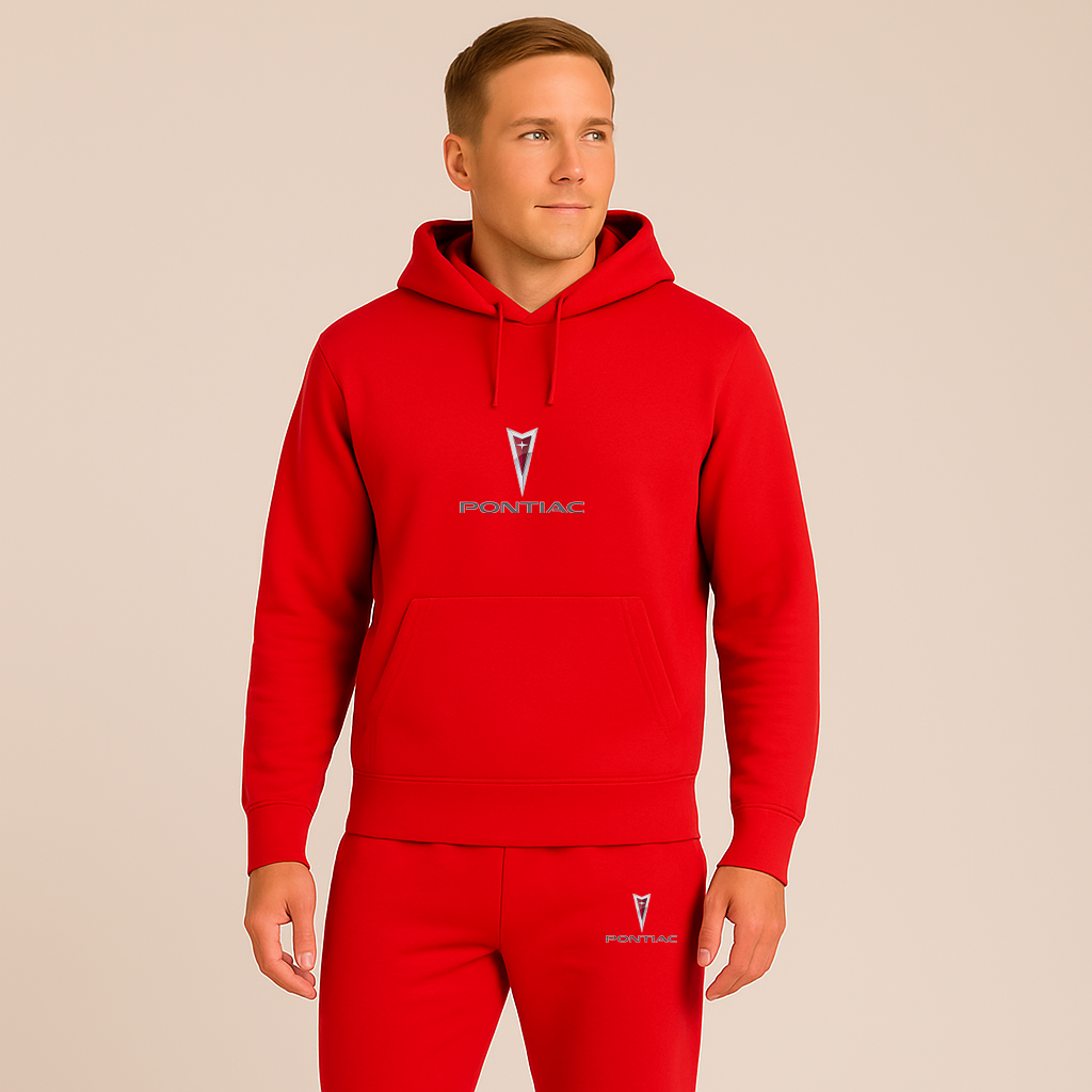Men’s Pontiac Car Hoodie Joggers Set