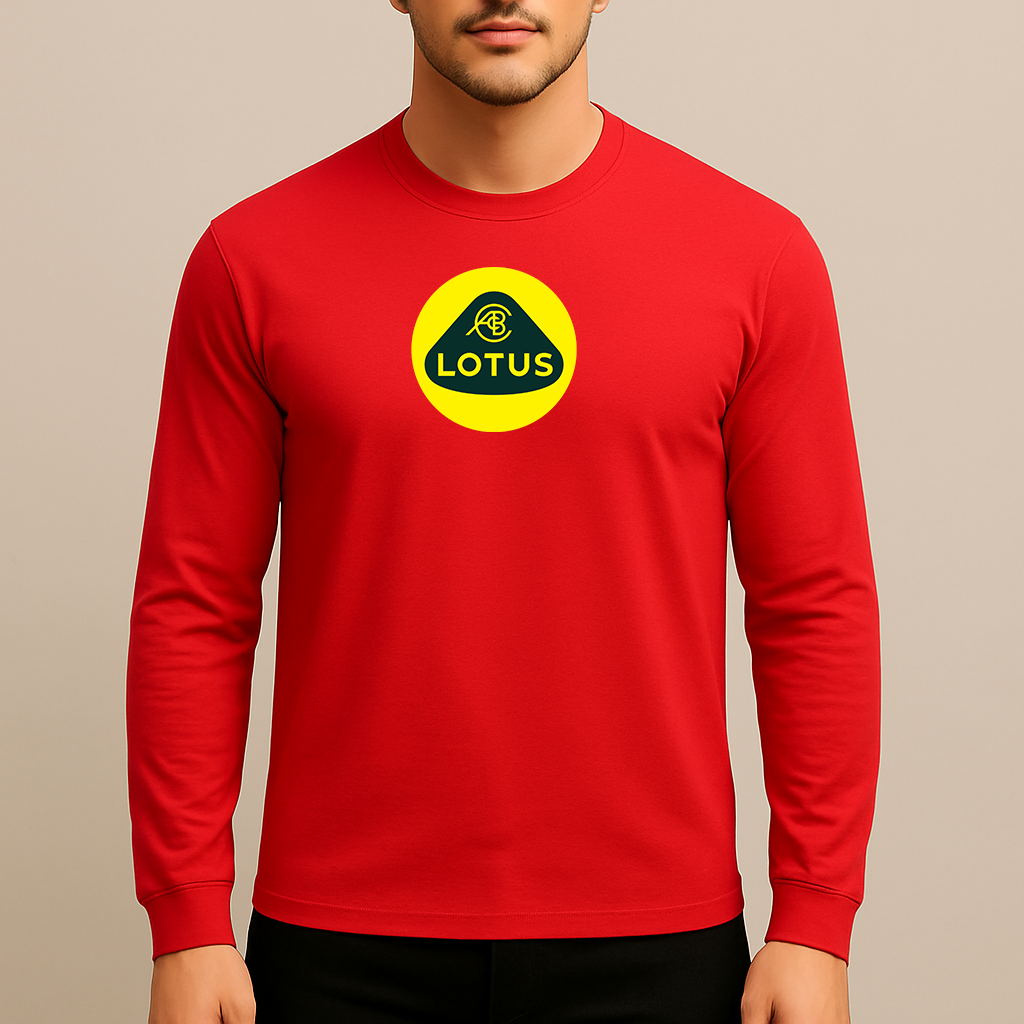 Men’s Lotus Car Long Sleeve T-Shirt