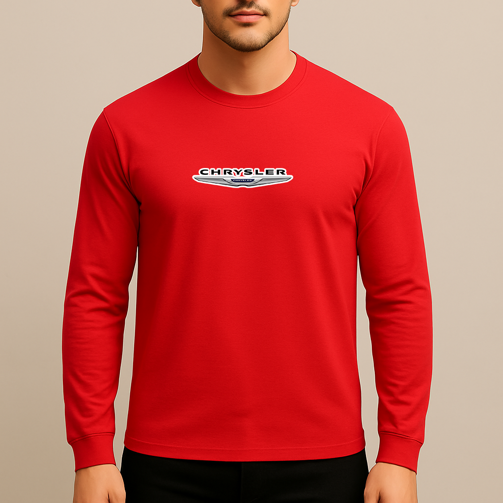 Men’s Chrysler Car Long Sleeve T-Shirt