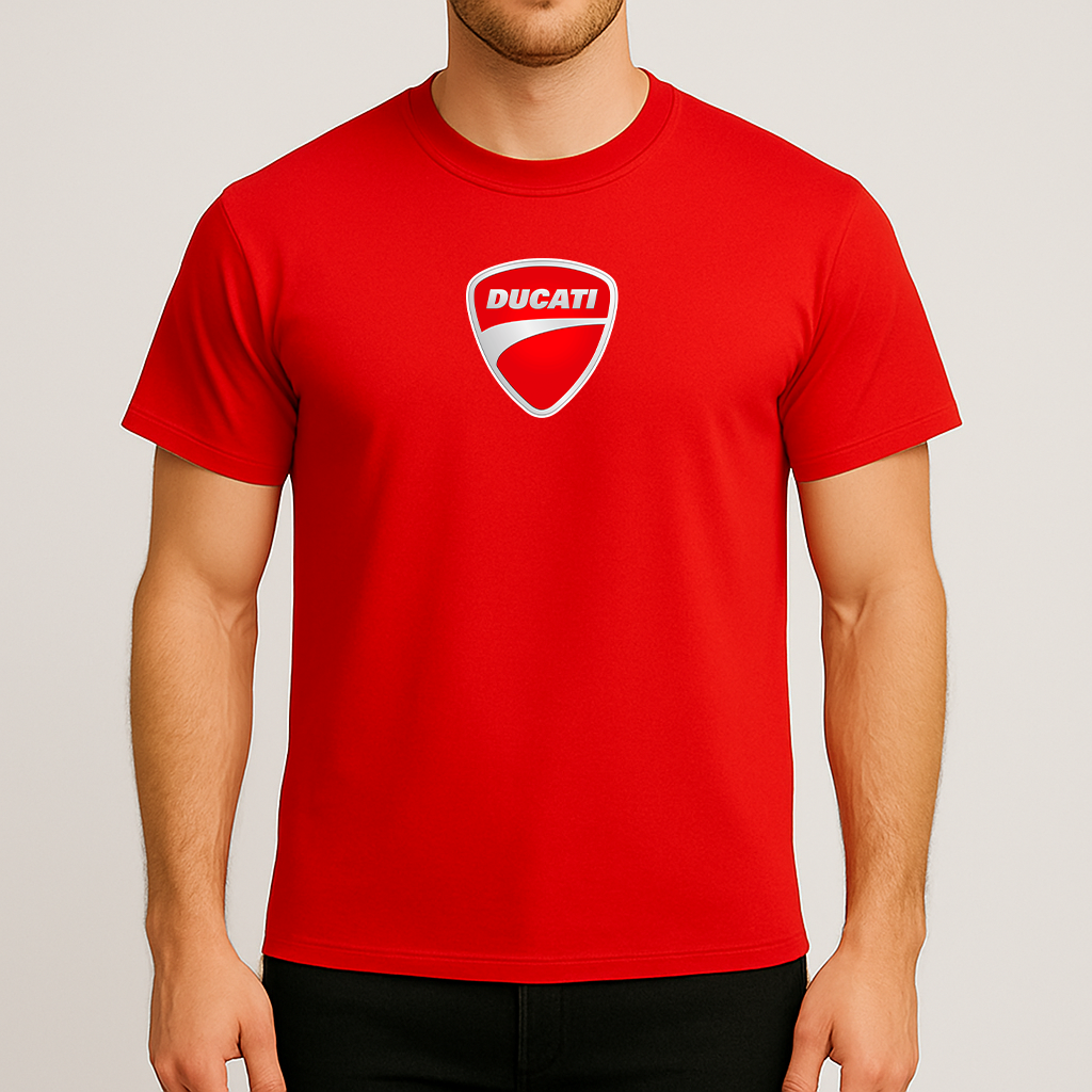 Men’s Ducati Motorcycle Cotton T-Shirt