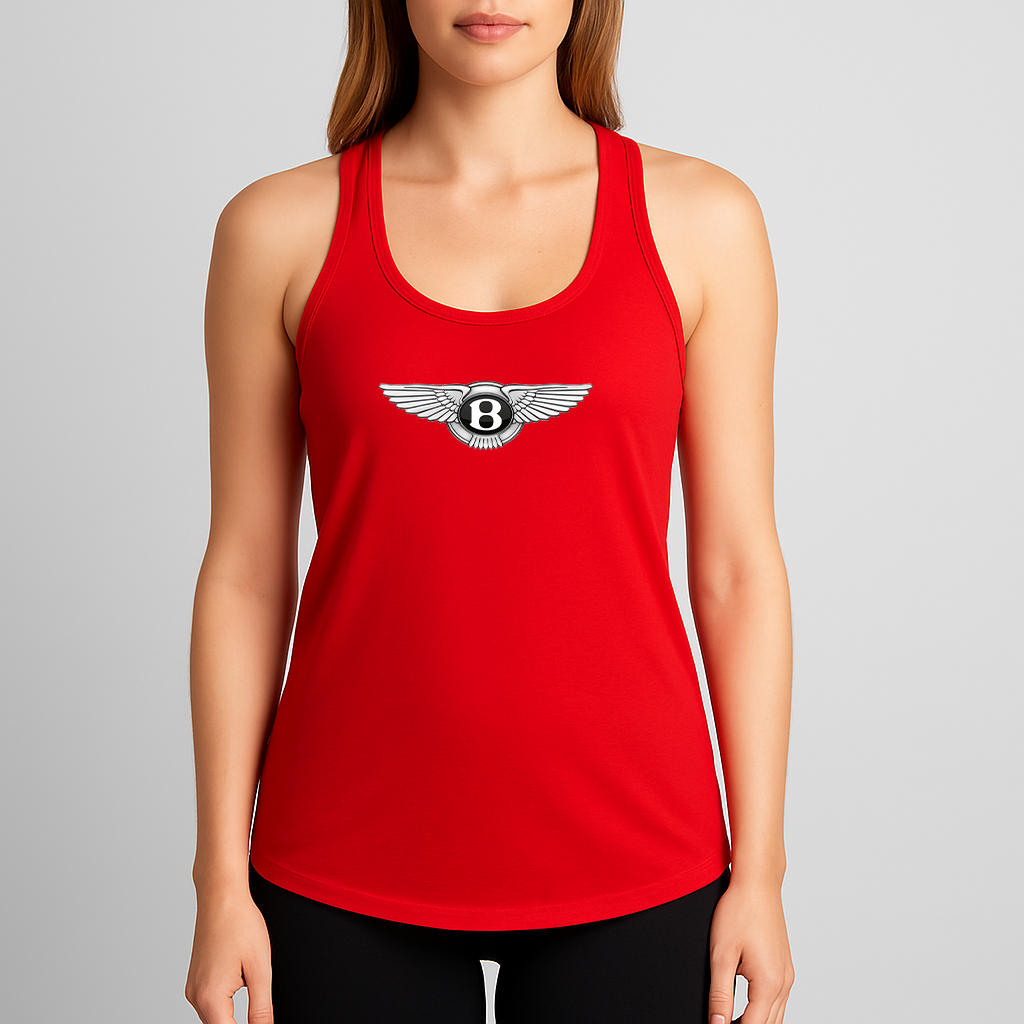 Women's Bentley Motorsports Car Racerback Tank Top