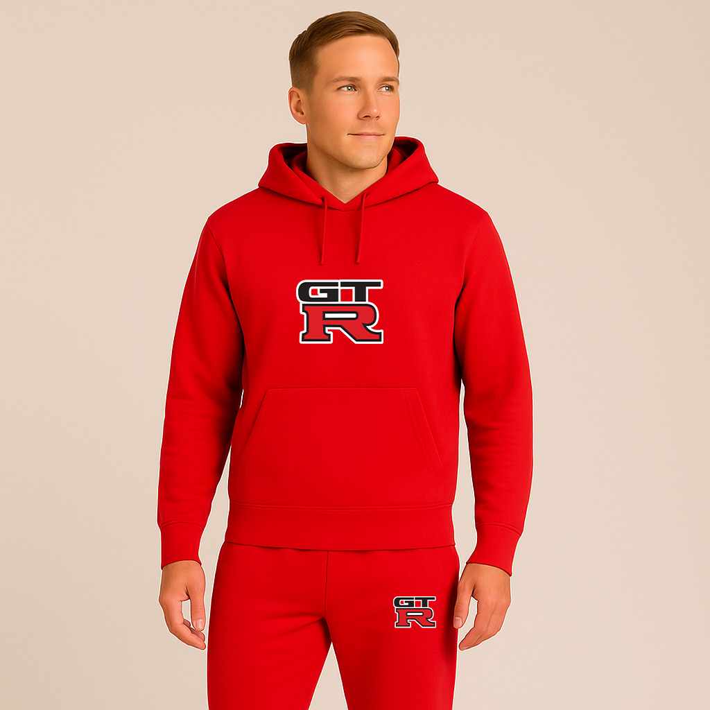 Men’s GTR  Car Hoodie Joggers Set