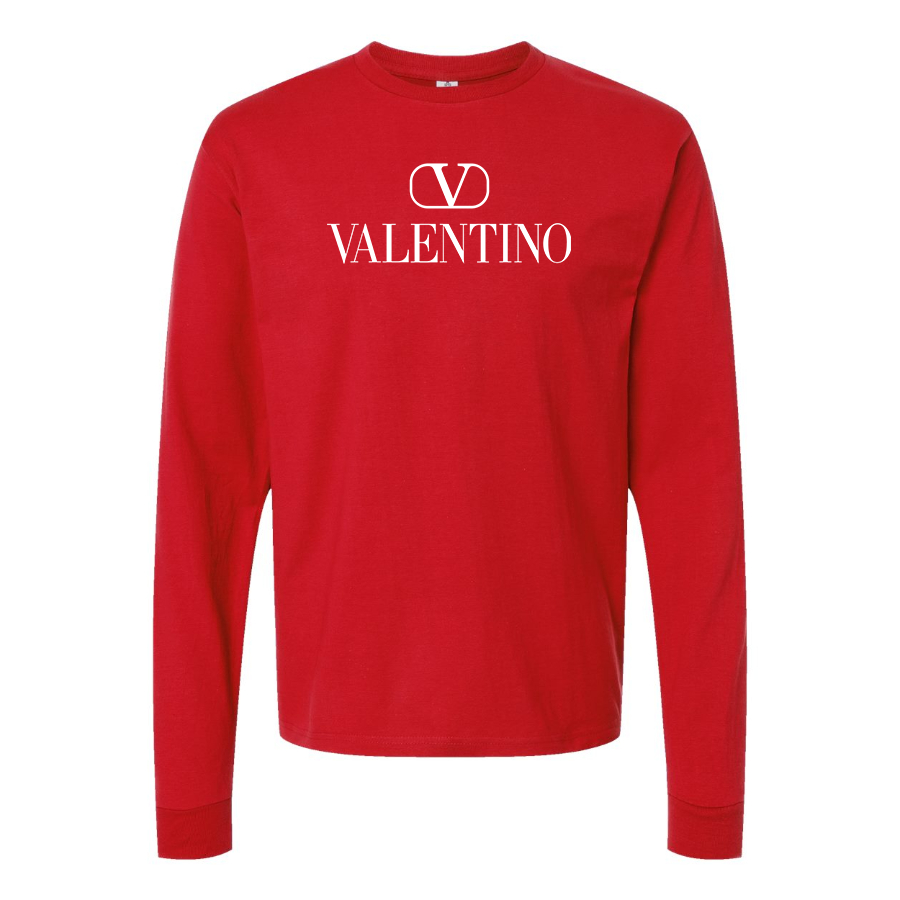 Men's Valentino Cotton Long Sleeve T-Shirt