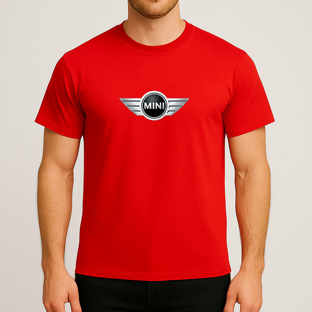 Men’s Mini Cooper Car Cotton T-Shirt