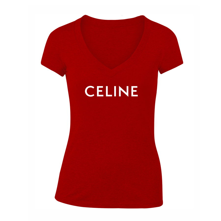 Women's Celine V-Neck T-Shirt