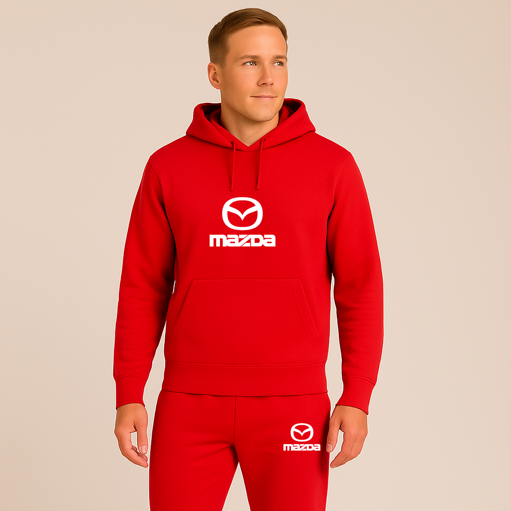 Men’s Mazda Car Hoodie Joggers Set