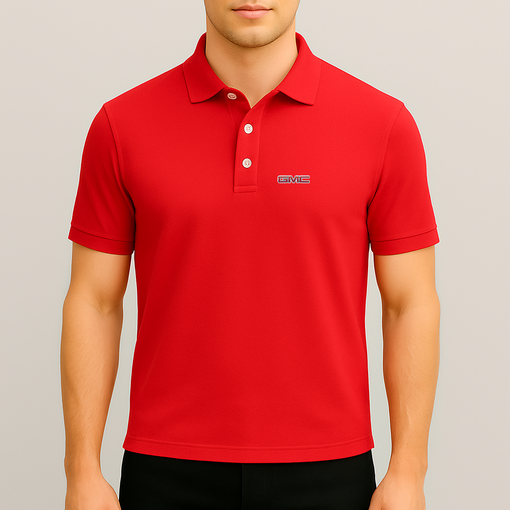 Men’s GMC Car Dry Blend Polo