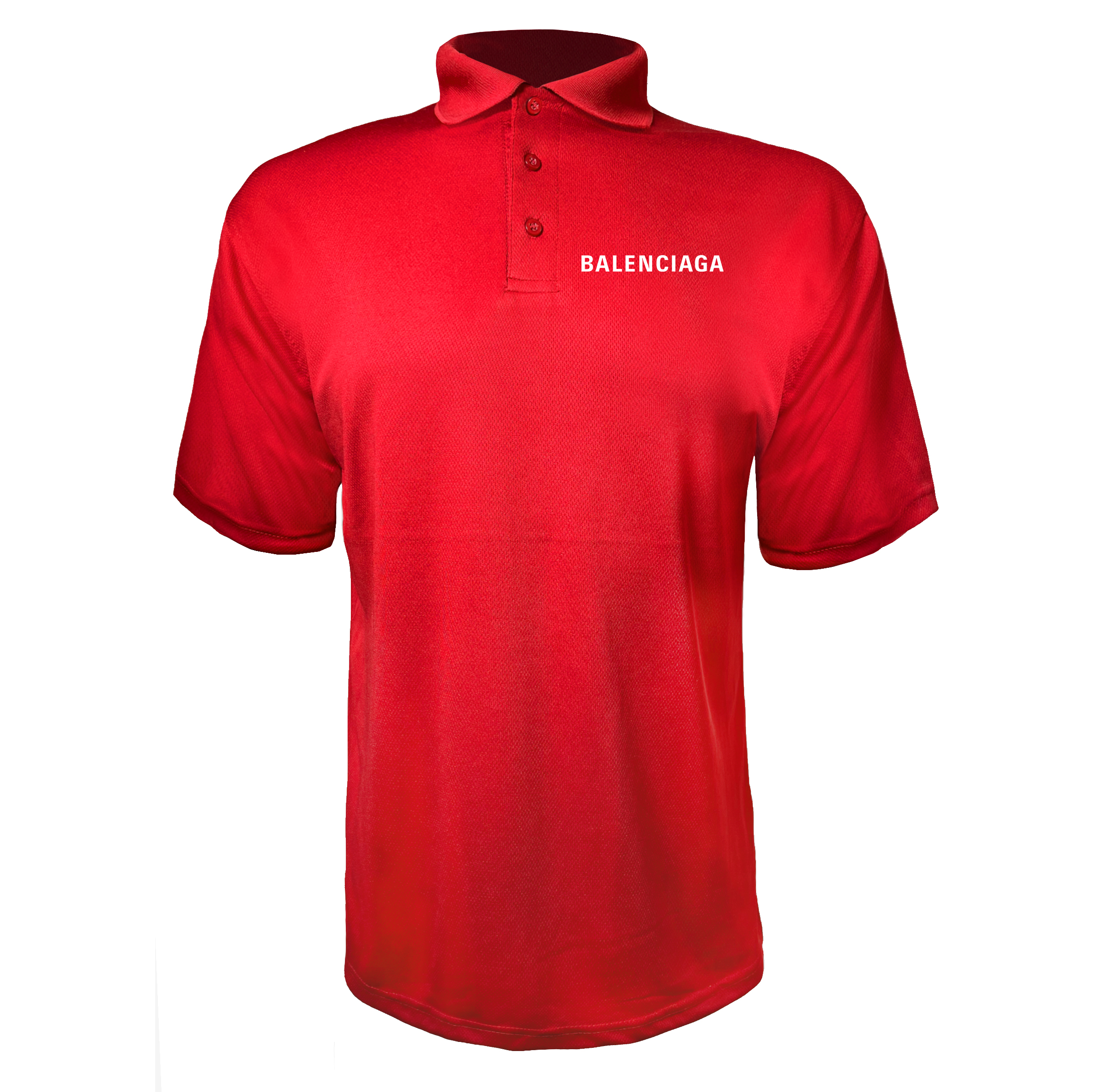 Men's Balenciaga Polyester Polo