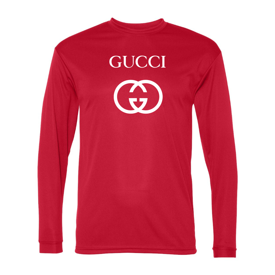 Men's Gucci Polyester Long Sleeve T-Shirt