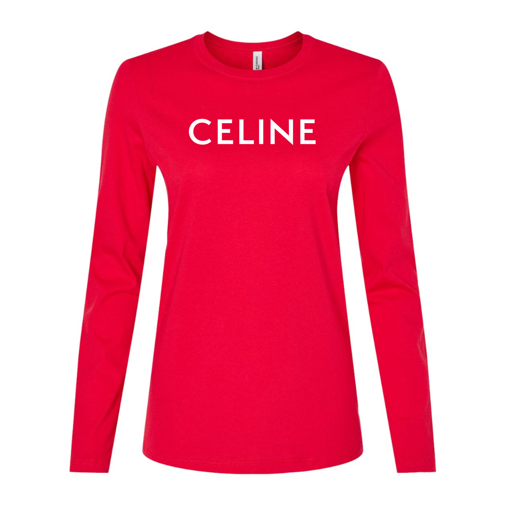 Women's Celine Long Sleeve T-Shirt