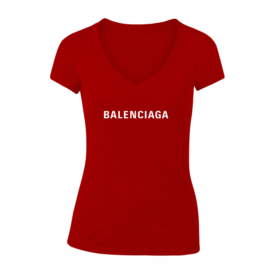 Women's Balenciaga V-Neck T-Shirt