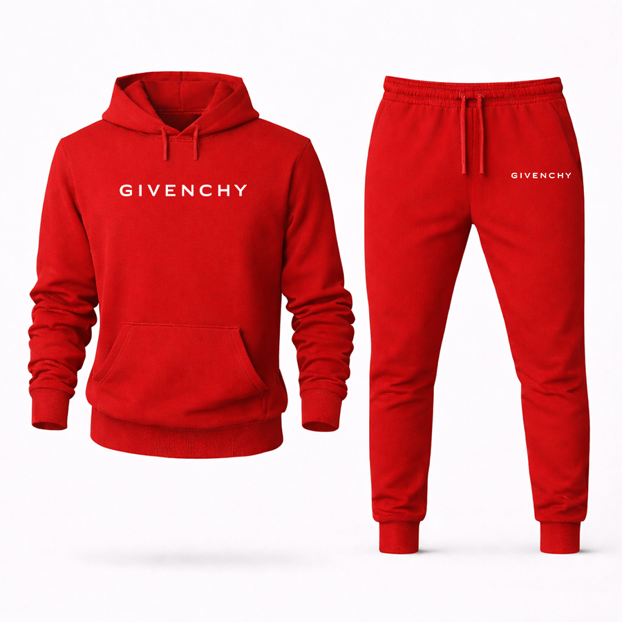 Men's Givenchy Hoodie Joggers Set