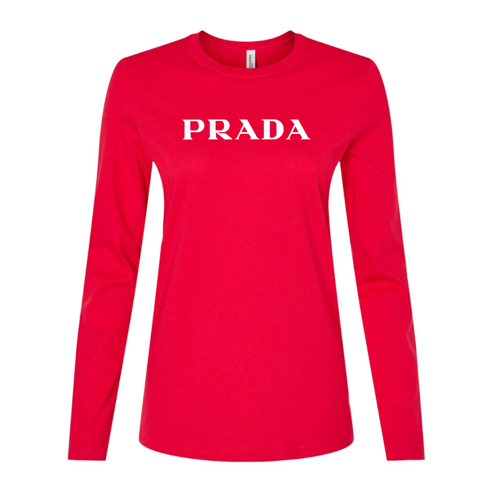 Women's Prada Long Sleeve T-Shirt