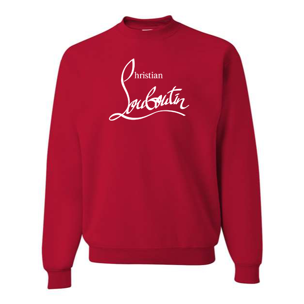 Men's Christian Louboutin Crewneck Sweatshirt
