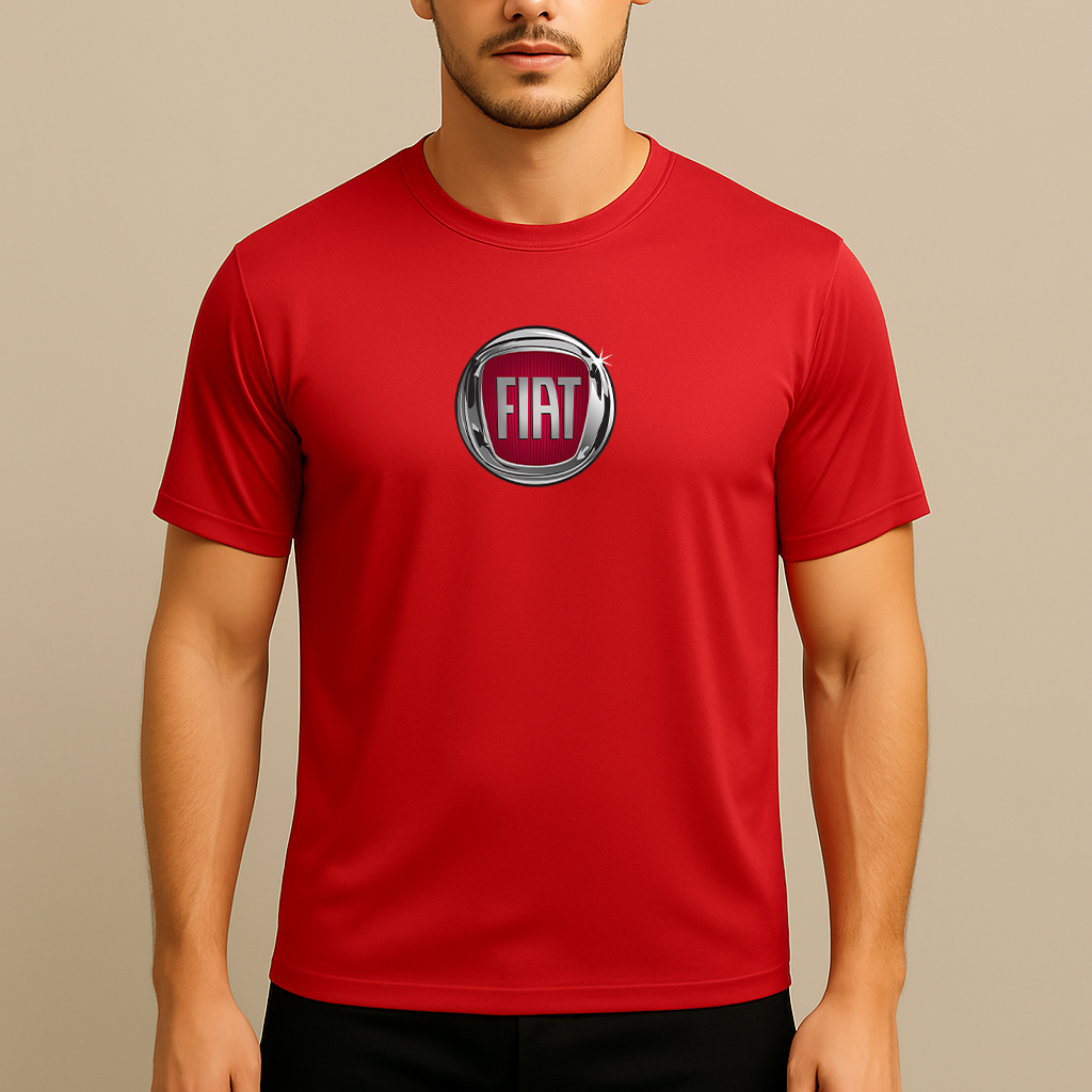 Men’s Fiat Car Polyester T-Shirt
