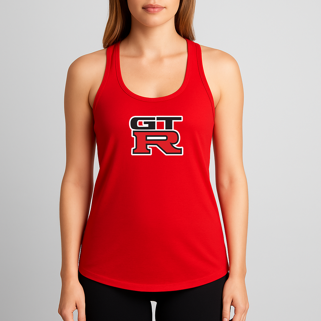 Women's GTR Car Racerback Tank Top