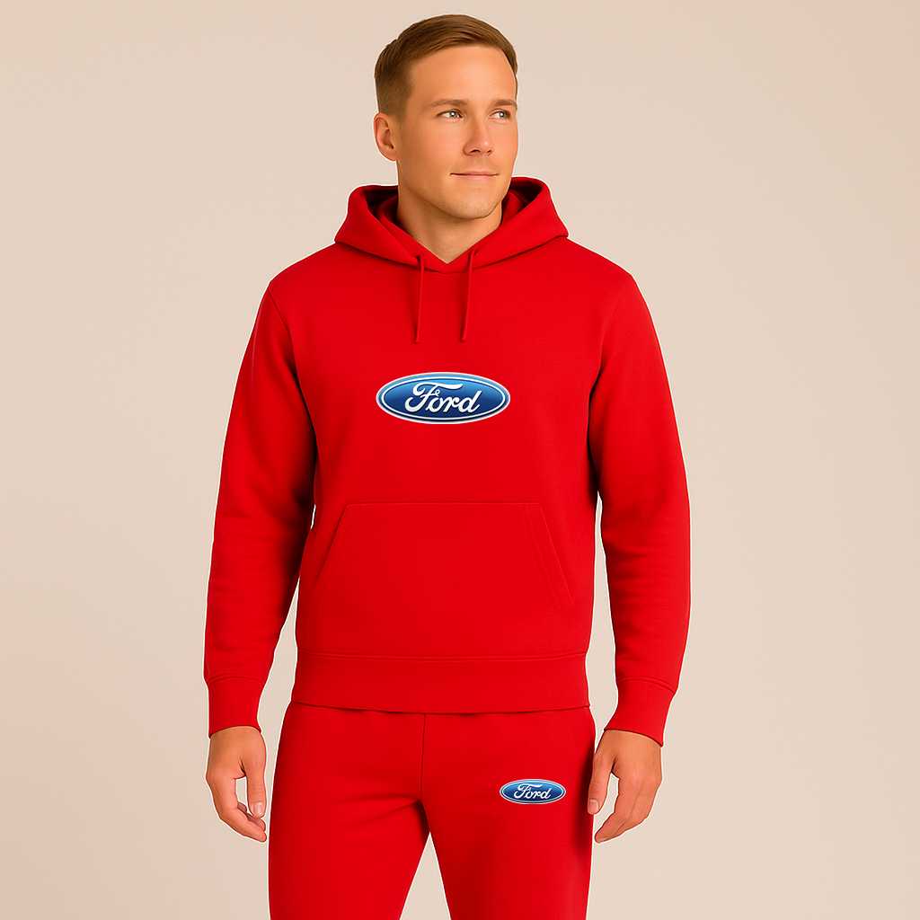 Men’s Ford Car Hoodie Joggers Set