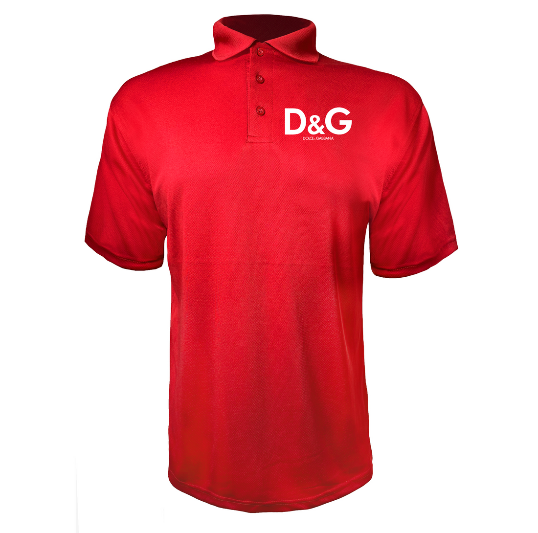 Men's Dolce and Gabbana Polyester Polo