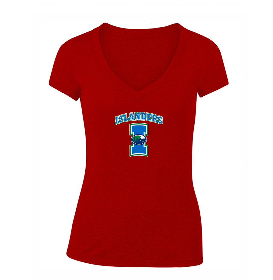 Women's  Texas AM CC Islanders  V-Neck T-Shirt