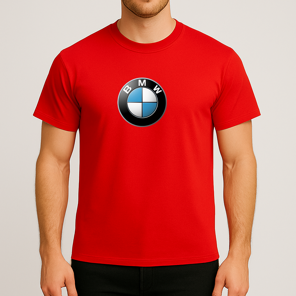 Men's BMW Motorsports Car Cotton T-Shirt