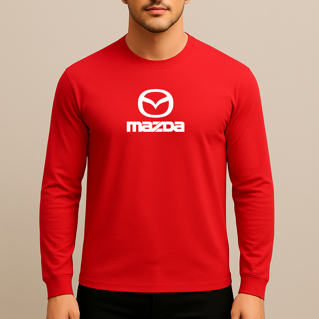 Men’s Mazda Car Long Sleeve T-Shirt