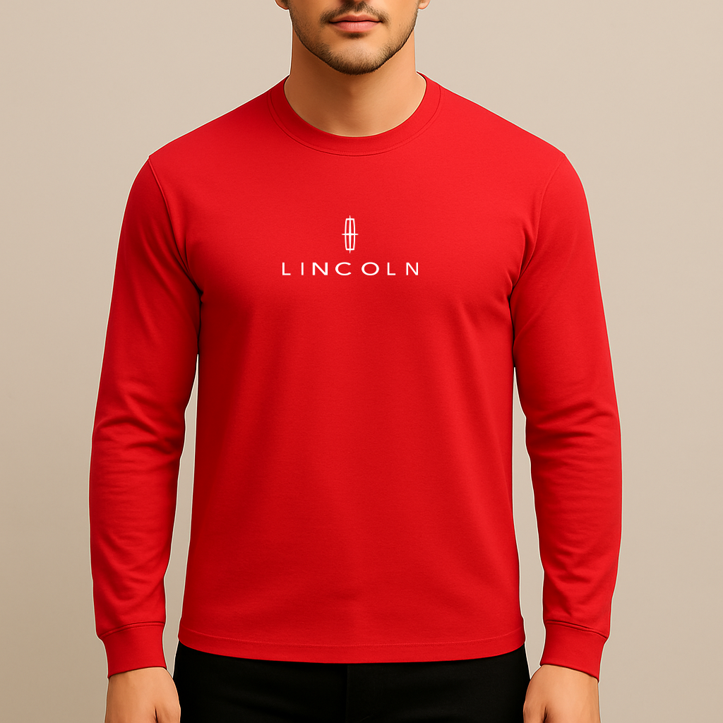 Men’s Lincoln Car Long Sleeve T-Shirt