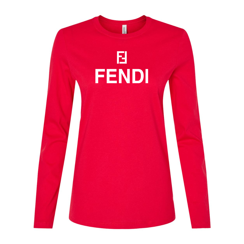Women's Fendi Long Sleeve T-Shirt