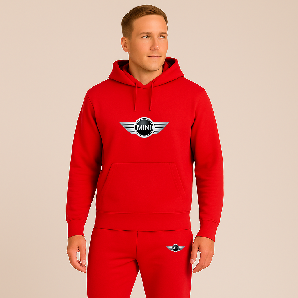 Men’s Mini Cooper Car Hoodie Joggers Set