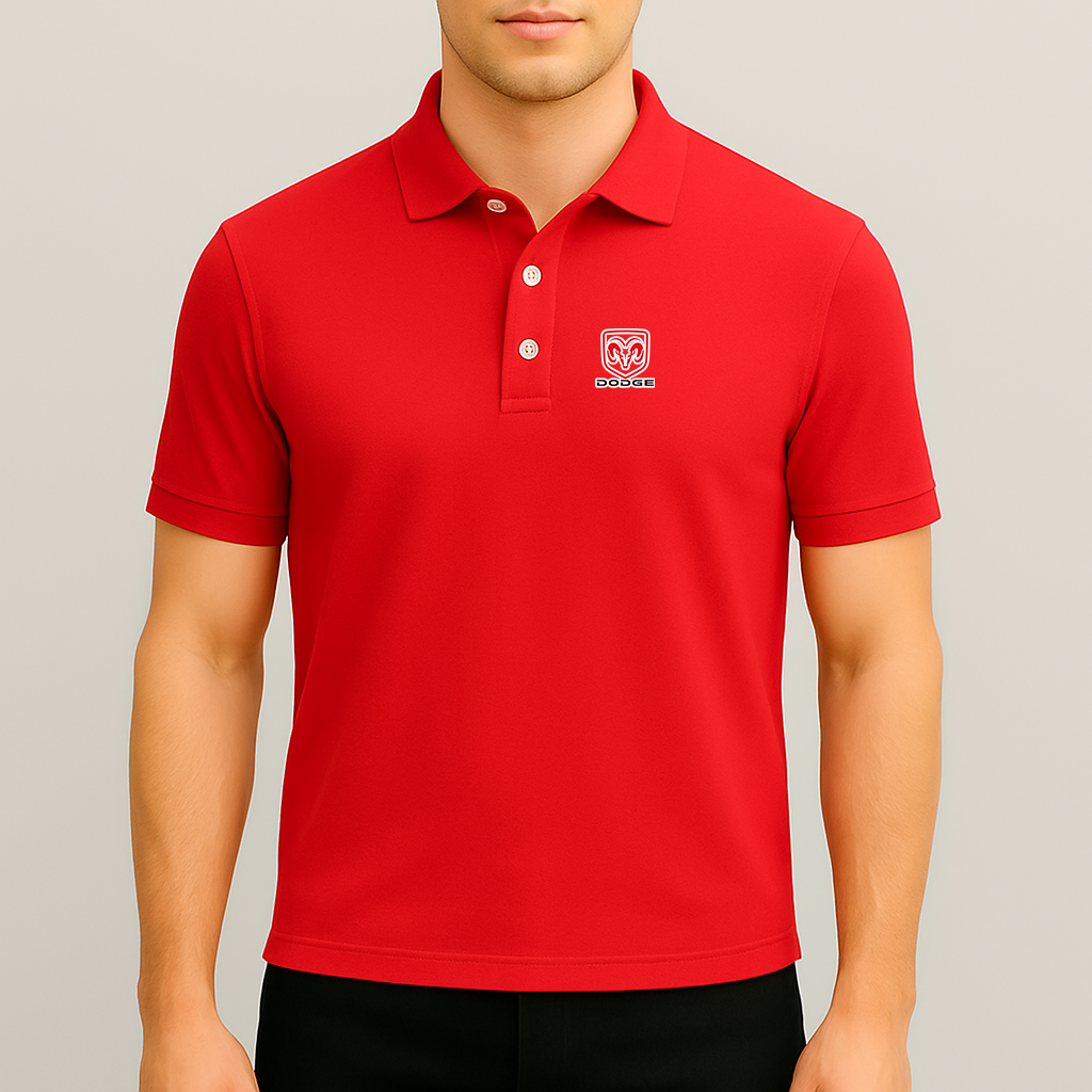 Men’s Dodge Car Dry Blend Polo