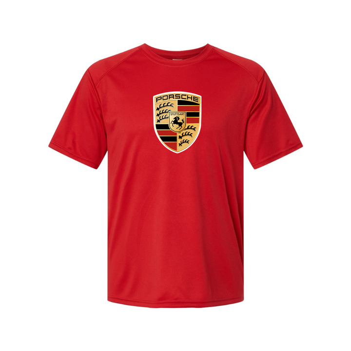 Men’s Porsche Car Polyester T-Shirt