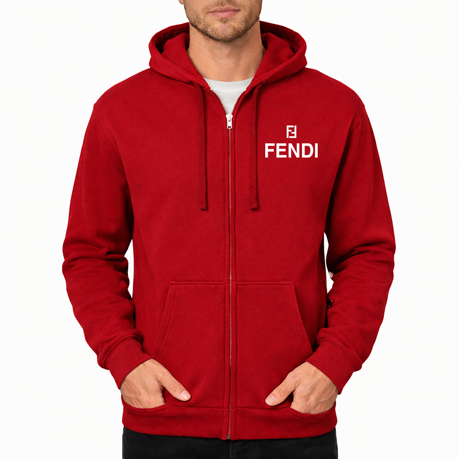 Men's Fendi Zipper Hoodie