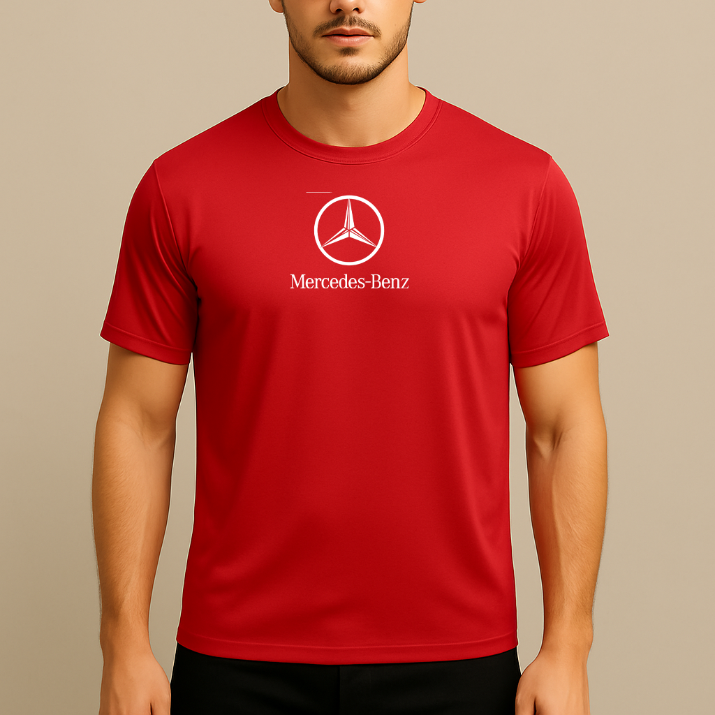 Men’s Mercedes-Benz Luxury Car Polyester T-Shirt