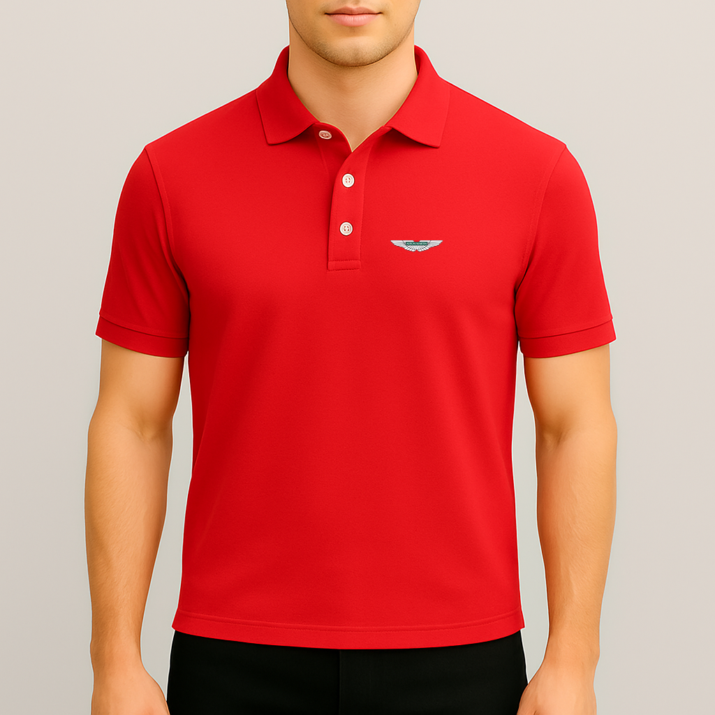 Men's Aston Martin Motorsports Car Dry Blend Polo