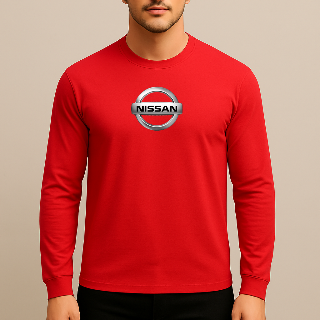 Men’s Nissan Car Long Sleeve T-Shirt