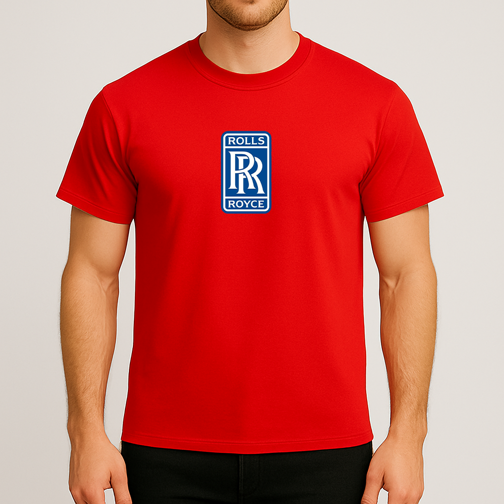 Men’s Rolls Royce Motorsport Car Cotton T-Shirt