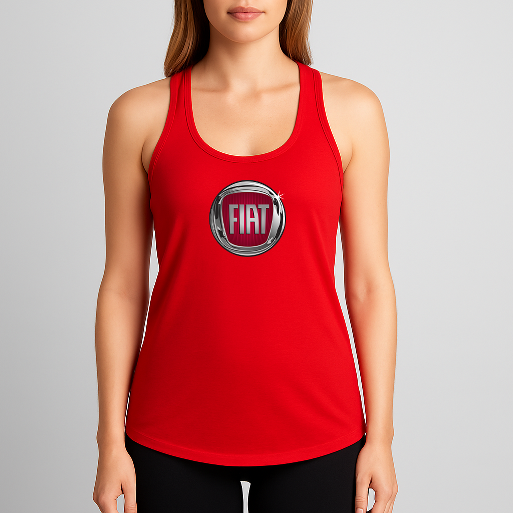 Women's Fiat Car Racerback Tank Top