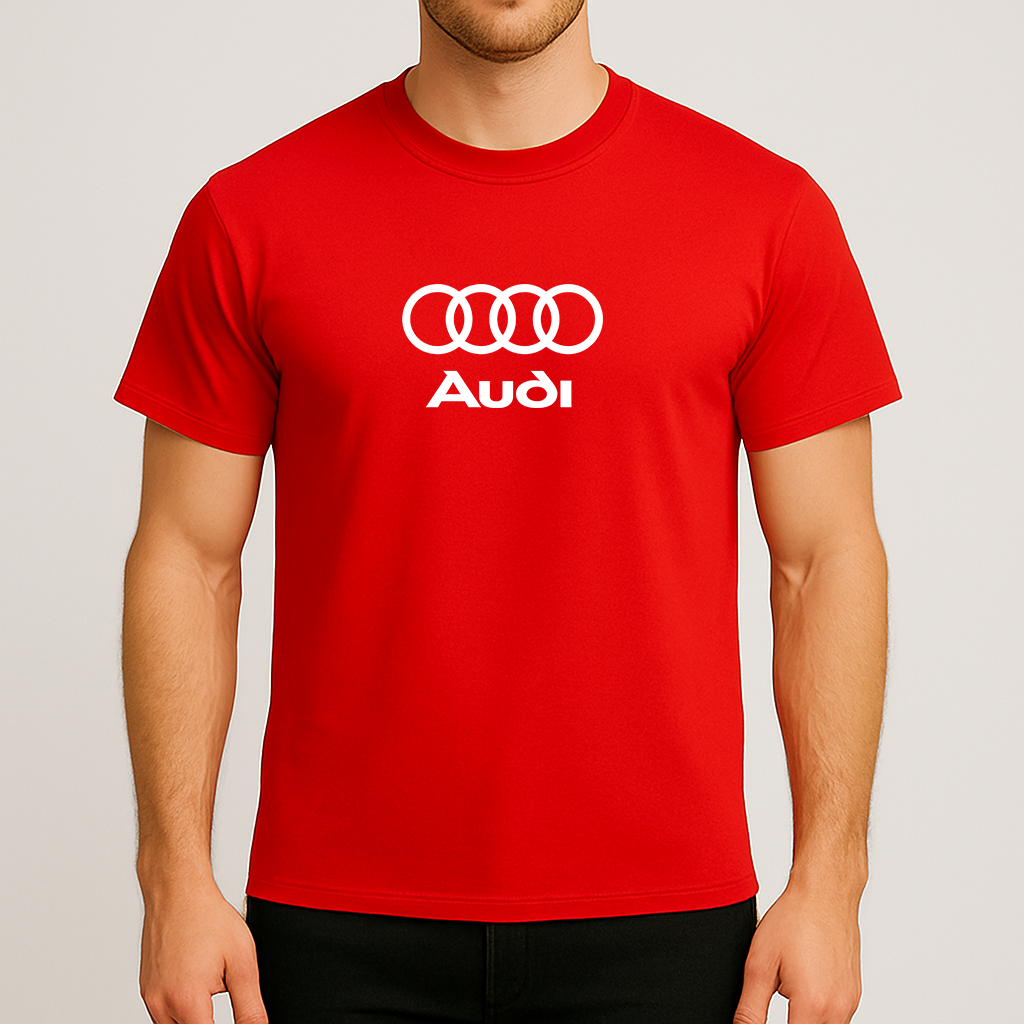 Men's Audi Motorsports Car Cotton T-Shirt