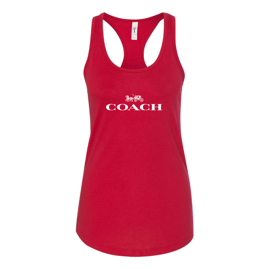 Women's Coach Racerback Tank Top