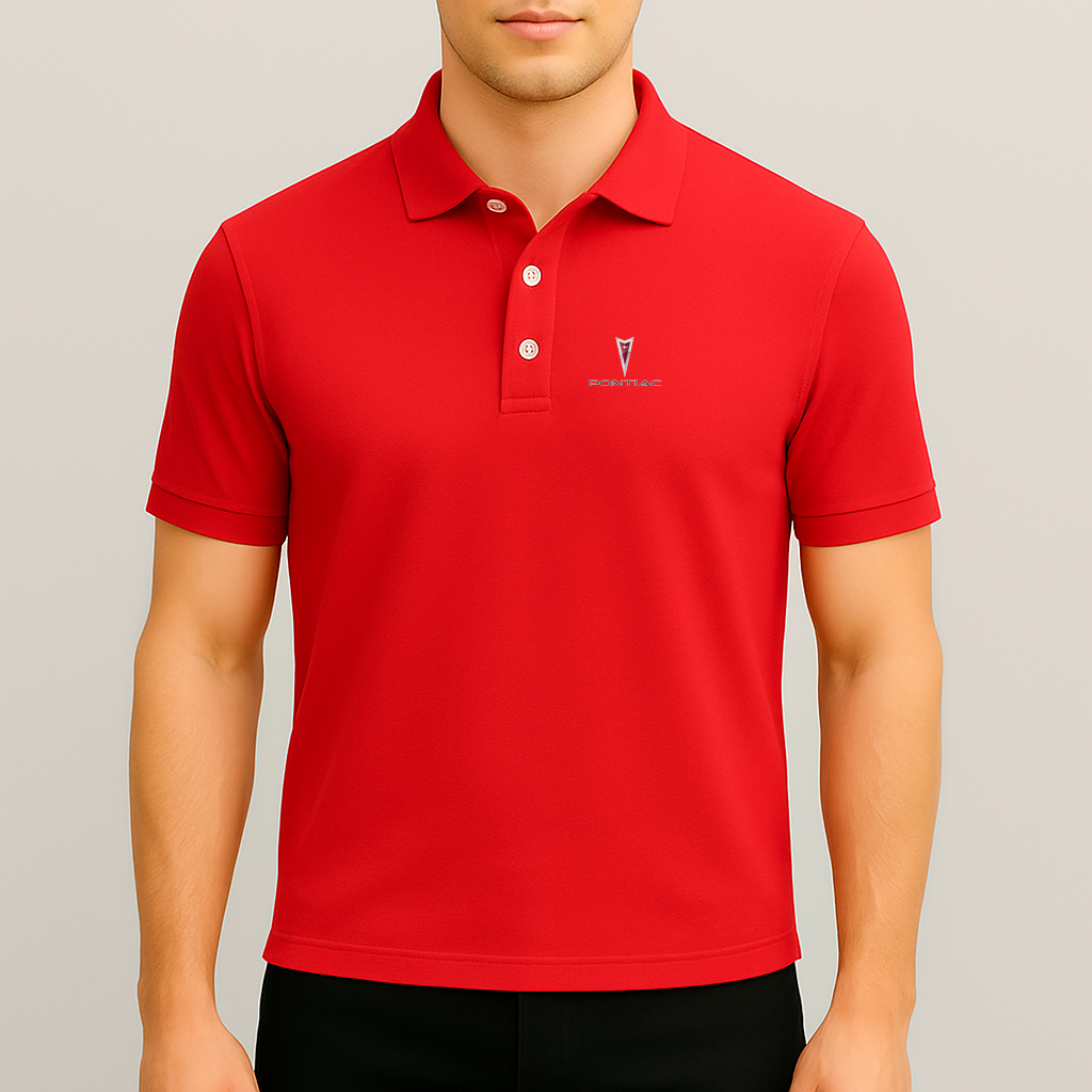 Men’s Pontiac Car Dry Blend Polo