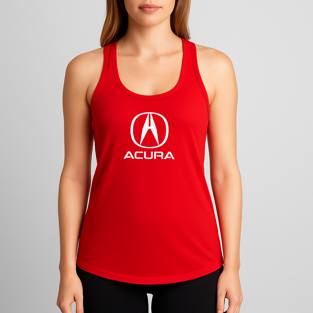 Women's Acura Car Racerback Tank Top