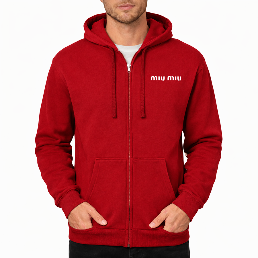 Men's Miu Miu Zipper Hoodie