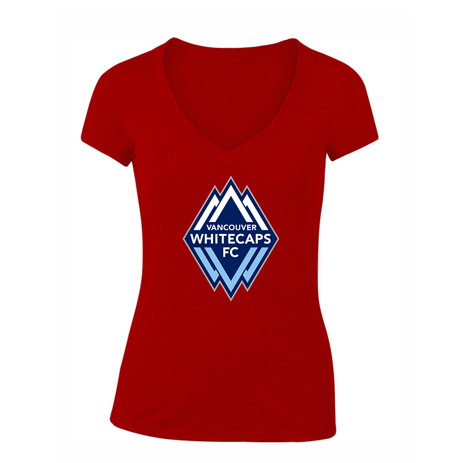 Women's Vancouver Whitecaps FC V-Neck T-Shirt