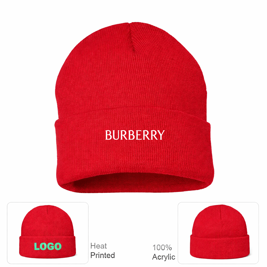 Burberry Cuffed Beanie Hat
