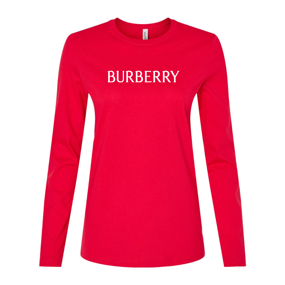 Women's Burberry Long Sleeve T-Shirt