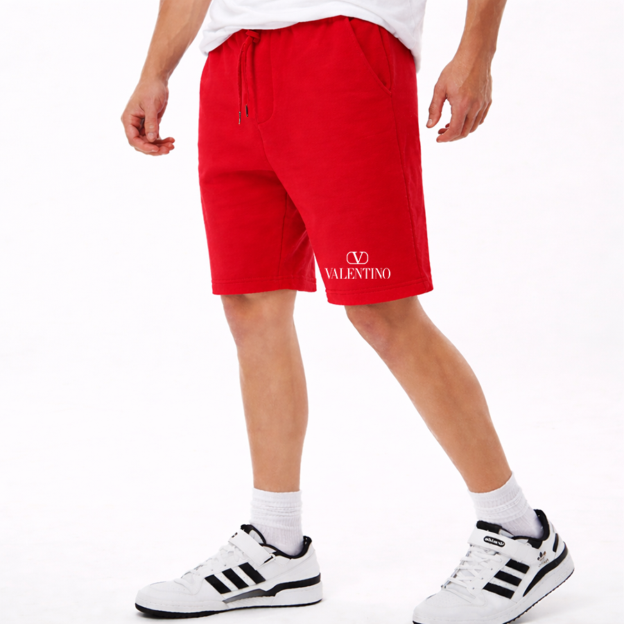 Men's Valentino Athletic Fleece Shorts
