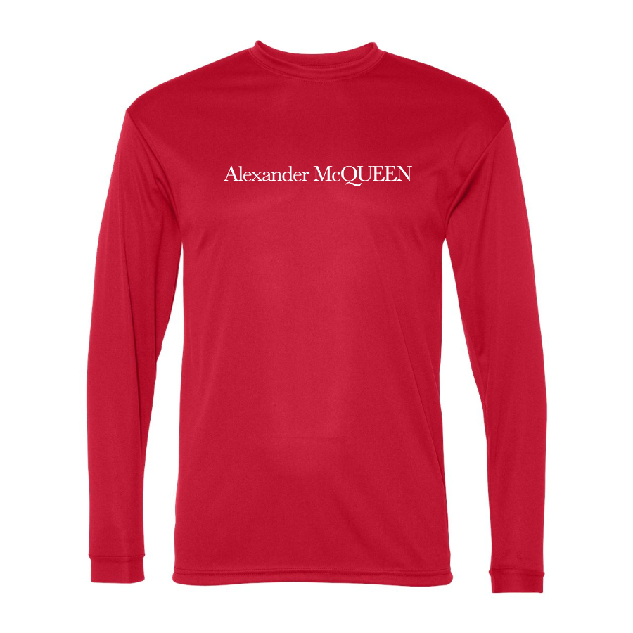 Men's Alexander McQueen Polyester Long Sleeve T-Shirt