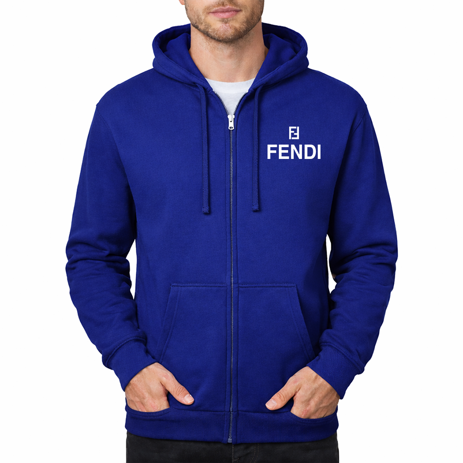 Men's Fendi Zipper Hoodie