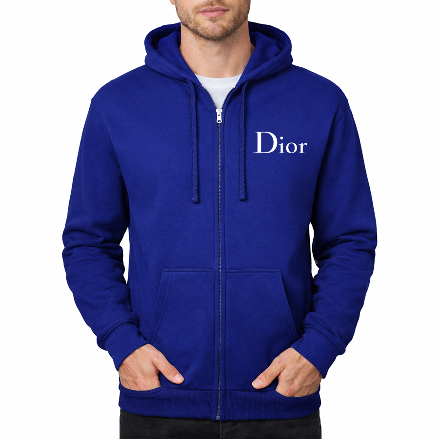 Men's Dior Zipper Hoodie